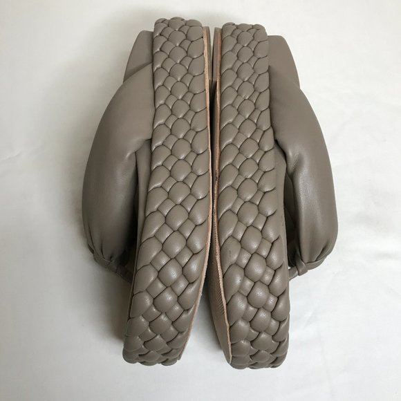 Paloma Barcelo Henry Constance Chunky Braided Platform Thong Sandals Size 38 - Picture 8 of 15